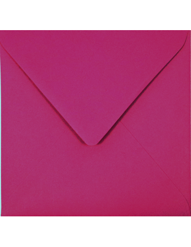 Malmero decorative square envelope K4 15,3cm 120gsm Bougainvillee dark pink gummed delta flap