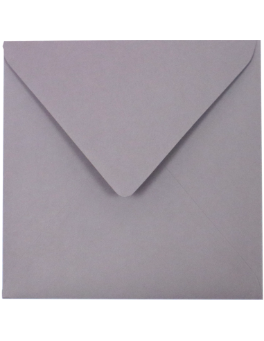 Malmero decorative square envelope K4 15,3cm 120gsm Schiste dark grey gummed delta flap