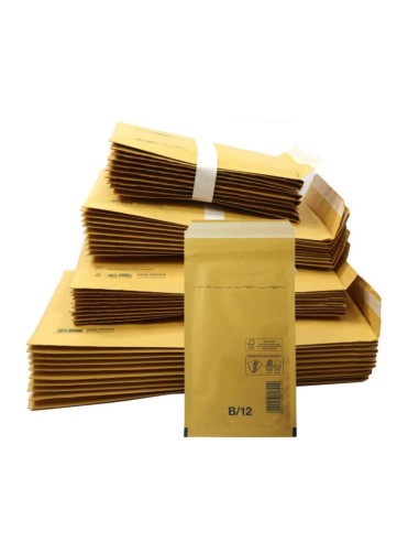 Netuno brown air bubble envelope 12/B 200pc.