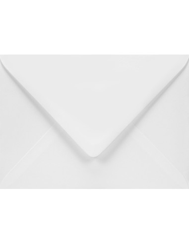 Lessebo smooth decorative envelope B6 100gsm White gummed pointed flap