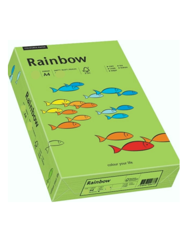 Rainbow Paper 80g R76 Green 500 A4