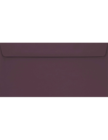 Colorful decorative envelope DL 11x22 HK Sirio Color Vino violet 115g