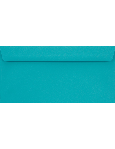 Colorful decorative envelope DL 11x22 HK Sirio Color Turchese turquoise 115g