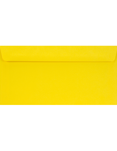 Colorful decorative envelope DL 11x22 HK Sirio Color Limone yellow 115g