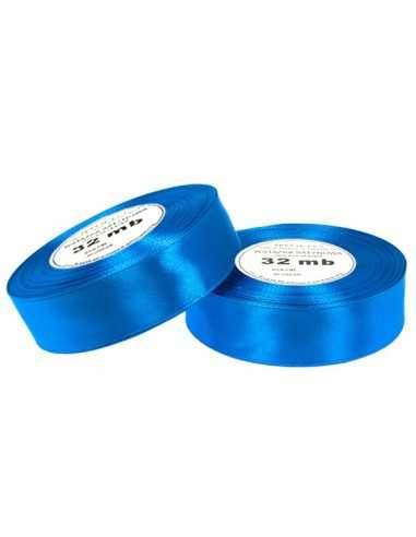 25mm WS8107 Satin Ribbon Dark Blue 32mb