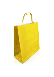 Torba Kraft żółta 180x80x210mm 400szt.