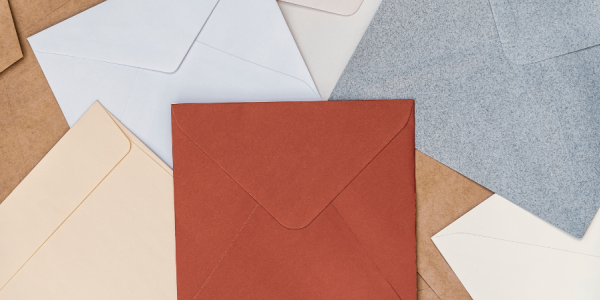 How to use colored envelopes to personalize your correspondence?